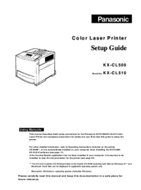 Para ver o documento Panasonic KX-CL500 Manual do Utilizador
